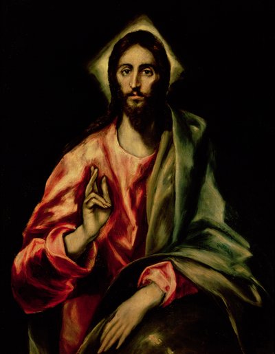 Cristo benedicente da El Greco